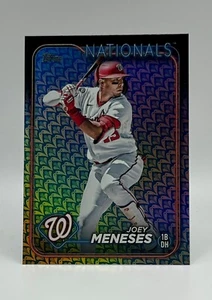 2024 Topps Series 1 JOEY MENESES Easter Rabbit Holiday #142 Nationals - Picture 1 of 2