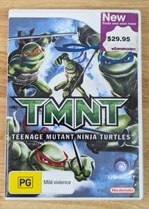 Teenage Mutant Ninja Turtles TMNT - Nintendo Wii (Wii U) - Free Post - Picture 1 of 5