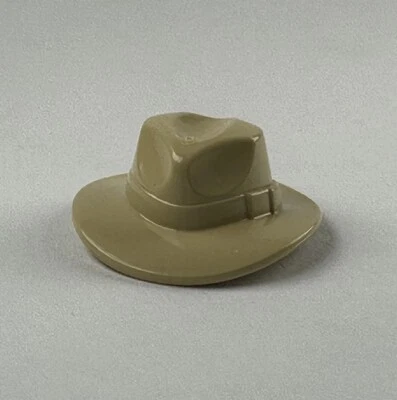 LEGO Sombrero Fedora Bronceado Minifigura Sombrero Fedora Ala Ancha Estilo Outback Tocado Nuevo Foto 1 de 4