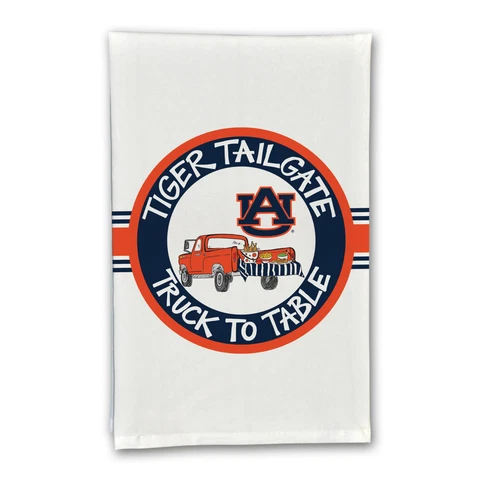 Auburn Tigers Truck to Table Hand Towel Cover