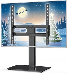Universal TV Stand Mount, Adjustable TV Stand with Cable Management for - Picture 1 of 21