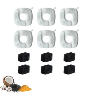 Filtro de fuente de agua para mascotas Nispira para fuente para mascotas Veken 67 oz 95 oz 135 oz, paquete de 6 - Imagen 1 de 5