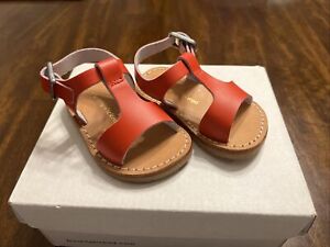 Freshly Picked Cherry Red Size 3 Baby Toddler Sandal Shoes