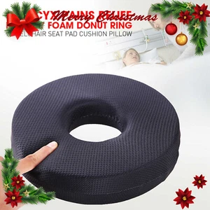 Coccyx Pains Relief Memory Foam Donut Ring Wheelchair Seat Pad Cushion Pillow N3 - Picture 1 of 8