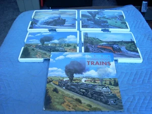 COLECCIÓN TRENES HOWARD FOGG'S: LOTE SUELTO DE 4 ESTAMPADOS ENMARCADOS Y CALENDARIO (RR) - Imagen 1 de 7
