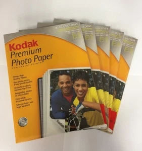 100 Sheets Kodak Premium Photo Paper A4 Ultra Glossy 230gsm 200 microns  - Picture 1 of 3