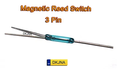 Reed Switch Normally Open & Normally Closed Magnetic Conversion 3 pin Pack of 2