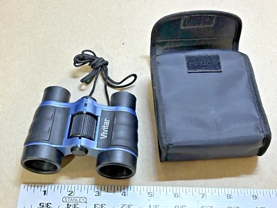 VIVITAR Compact Lightweight 4X30 Coated Binoculars with Belt Loop Case - Image 1 of 4