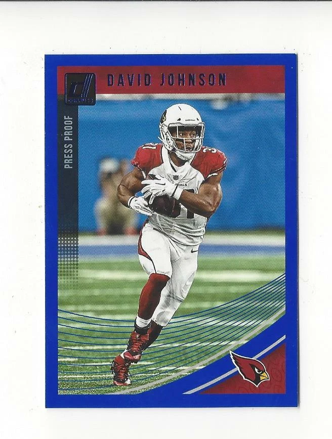 2018 Donruss Football Blue Press Proof Parallel Singles - You Choose - Image 1 of 1