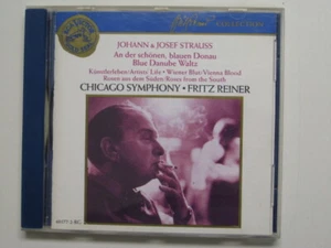 FRITZ REINER - JOHANN & JOSEF STRAUSS Le beau Danube bleu / Waltzes… RCA CD NM - Picture 1 of 1
