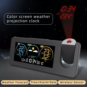 Stazione Meteo Previsioni Meteo Temperatura e Umidità Schermo a Colori P3Y6 - Foto 1 di 12