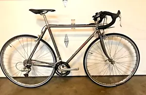 Vintage 53cm 1985 TREK 520 Reynolds steel touring bike, 7x3 with bar-ends MEDIUM - Picture 1 of 5
