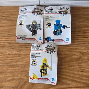 Transformers Kre-o 2013 Micro Cambiadores LOTE de 3 Seawing Beachcomber Cheetor M1 - Imagen 1 de 7