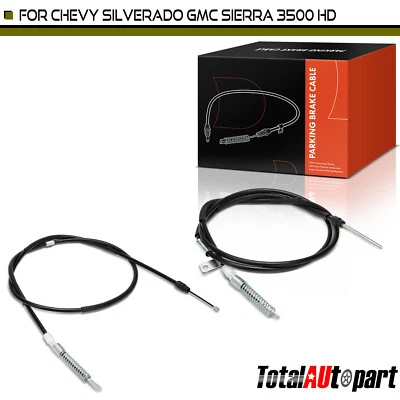 New Parking Brake Cable for Chevrolet Silverado 3500 HD GMC Sierra 3500 HD Rear - Image 1 of 4