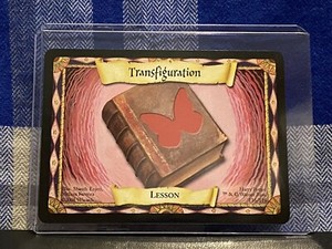 Harry Potter Trading Card Game Hogwarts Mcgonagall Transfiguration Lesson Card