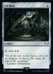 MTG - SOL RING #251 - Warhammer 40K Commander (U) - Picture 1 of 1