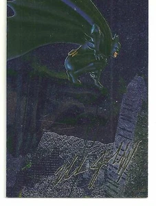 BATMAN 1996 SKYBOX MASTER SERIES SPECTRA ETCH CARD #5 BY NICK JAINSCHIGG - Picture 1 of 2