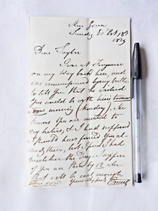Duke of Cumberland, Ernest Augustus (Later King of Hanover) Signed Letter 1829