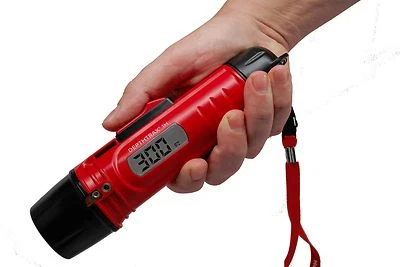 DT1H HANDHELD DEPTH FINDER WITH TEMPERATURE READS TO 300FT - Image 1 of 4
