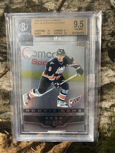 Alexander Ovechkin 2005-06 cubierta superior diamante negro #191 novato BGS 9,5 GEMA COMO NUEVO - Imagen 1 de 2