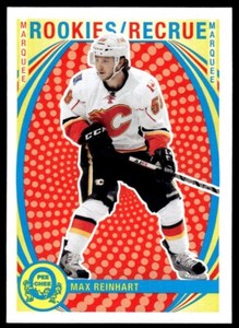 2013-14 O-Pee-Chee RETRO Max Reinhart Rookie Calgary Flames #557 R28