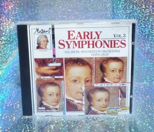 (2-1139) "MOZART: EARLY SYMPHONIES, VOL. 3" CD / PRE-HEARD / 1990 - Picture 1 of 10