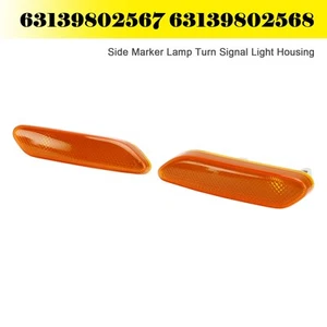 Pair Side Marker Lamp Turn Signal Light Housing per MINI R60 10-17 R61 12-17 T9# - Foto 1 di 12