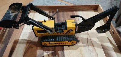 Tonka T-6 Track Front End Loader/Backhoe Bulldozer Toy Vintage Fully Functional - Image 1 of 4
