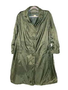 Seltener Vintage Damen US Army Vietnamkrieg Regenmantel leicht 18 lang - Bild 1 von 13