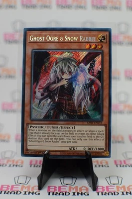 Ghost Ogre & Snow Rabbit (Secret Rare) RA04-EN015 Quarter Century Stampede... - Image 1 of 3