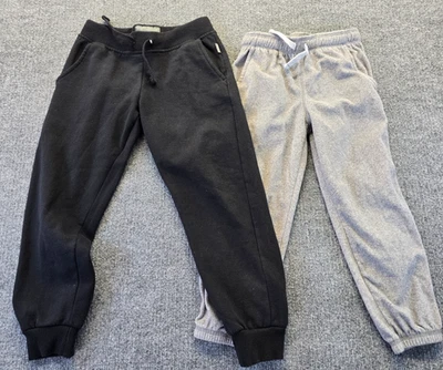 EDDIE BAUER PANTALONES DE CHÁNDAL NEGROS PEQUEÑOS Y CARTER NIÑOS TALLA 5T LOTE DE 2 JOGGERS Foto 1 de 4