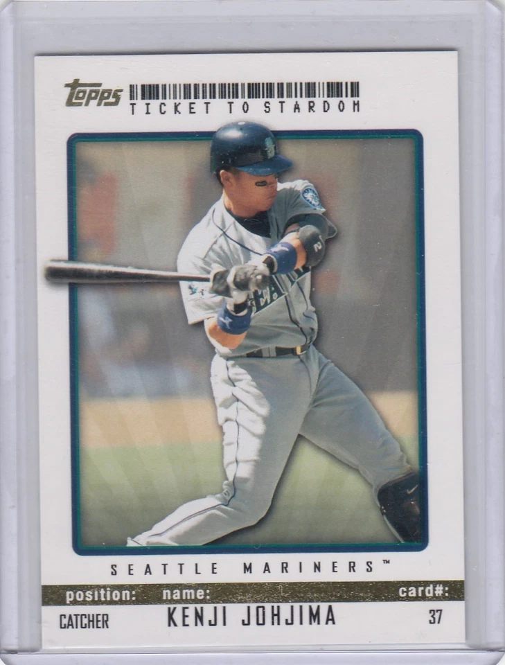 Kenji Johjima Topps 2009 boleto al estrellato paralelo dorado/50 - #37 Marineros Foto 1 de 1