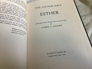 Anchor Bible: Esther by Carey A. Moore (1981 Hardcover) - NEW/No DJ - Picture 1 of 7