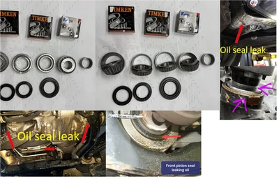 Kit Reparación Rodamientos Diferenciales Delanteros para Mercedes 4 MATIC W164 W251 GL ML R Foto 1 de 4