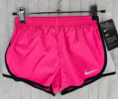 Nike Dry Girls Hyper Pink DRI-FIT Activewear Shorts Size 6X (6-7YRS)  - Image 1 of 4