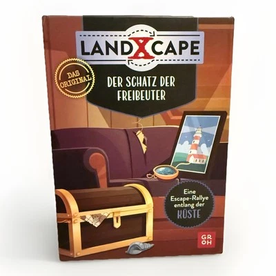 LandXcape - Der Schatz der Freibeuter Corinna Harder Groh Escape Kartenspiel NEU - Bild 1 von 4