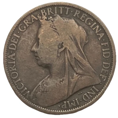 1899 Reino Unido Gran Bretaña Penny Británico Reina Victoria - Envío Combinado - Lote C75 Foto 1 de 2