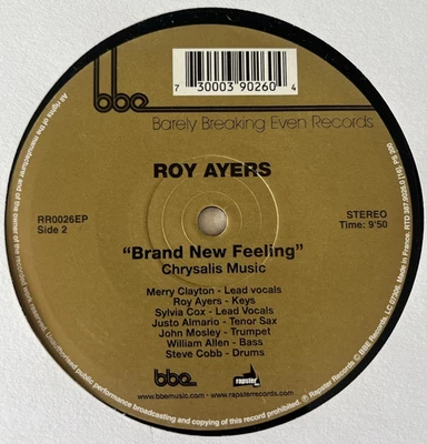 Roy Ayers – Searching / Brand New Feeling 12" (EX) [1st UK Press] BBE Foto 1 de 4