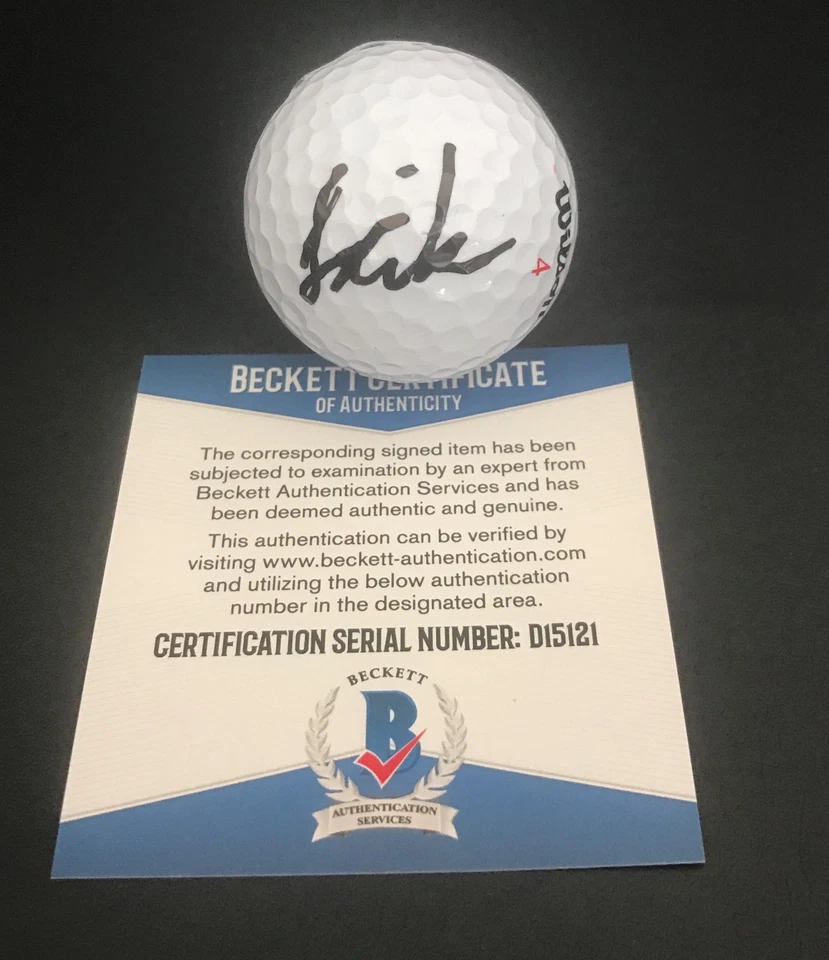 STEWART CINK SIGNED AUTO PGA GOLF BALL BAS BECKETT COA 3 — 第 1/1 张图片