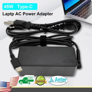 AC Adapter Charger For Lenovo IdeaPad 3 CB 14IGL05 82C10004US Chromebook Laptop - Picture 1 of 8