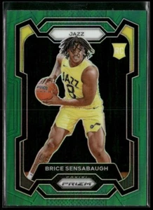 *LEGGI* 2023-24 Panini Prizm #177 Brice Sensabaugh Prizms Verde - Foto 1 di 2
