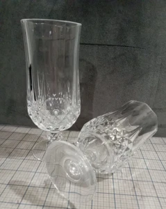 Cristal D'Arques-Durand Longchamp KRISTALL Eistee Getränkegläser - 2er Set - Bild 1 von 6