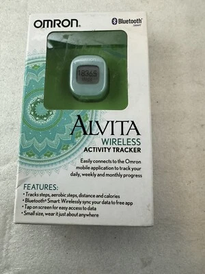 Omron Alvita Wireless Activity Tracker Bluetooth Smart HJ-327T New - Image 1 of 4