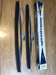 VINTAGE 1950'S 1960'S 1970'S NOS ANCO/SUNOCO 12" WIPER BLADES PAIR ORIGINAL B-12 - Imagen 1 de 14