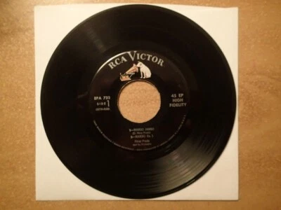 PEREZ PRADO-Mambo Jambo + 3-RCA RECORDS EPA 732-VG Cond.-1950s VINYL 45 Foto 1 de 2