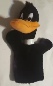 Daffy Duck purple plush Hand Puppet Warner Brothers Mighty Star Looney Tunes - Picture 1 of 6