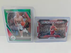 Stephen Curry Prism draft picks 2024 silver holo , 2021 Green - Picture 1 of 2