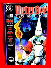BATMAN DETECTIVE COMICS ANNUAL #2 BATMAN VS. THE KKK SIGNED ARTIST MICHAEL BAIR
