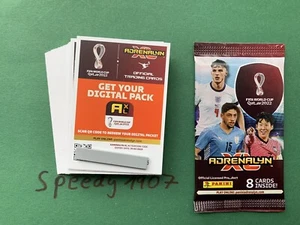 Panini Copa Mundial de la FIFA Qatar 2022 Paquete Digital 50 Códigos de Activación XL Sin Usar - Imagen 1 de 1