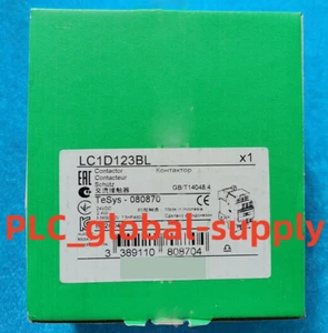 1PCS Brand New Unopened Schneider LC1D123BL Contactor DC24V NSMP Fast delivery - Picture 1 of 5